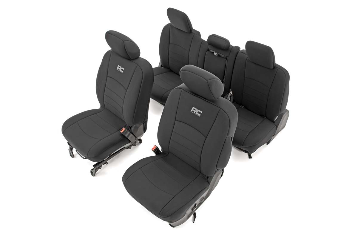 RC-91041 Seat Covers |Bucket Seats | FR & RR | Ram 1500 2WD/4WD (2019-2023)