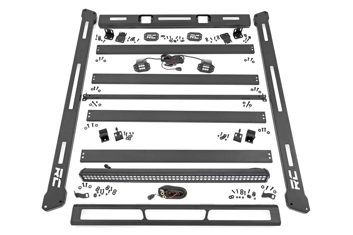 10622 Roof Rack | Black Series Lights | Jeep Wrangler JL 4WD (2018-2023)