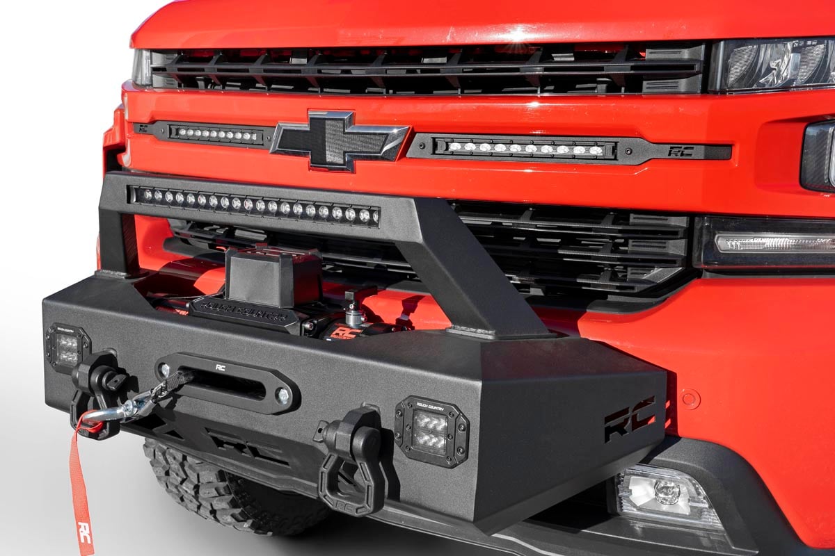Kit de montage de treuil EXO | Chevrolet Silverado 1500 2WD/4WD (2019-2022)