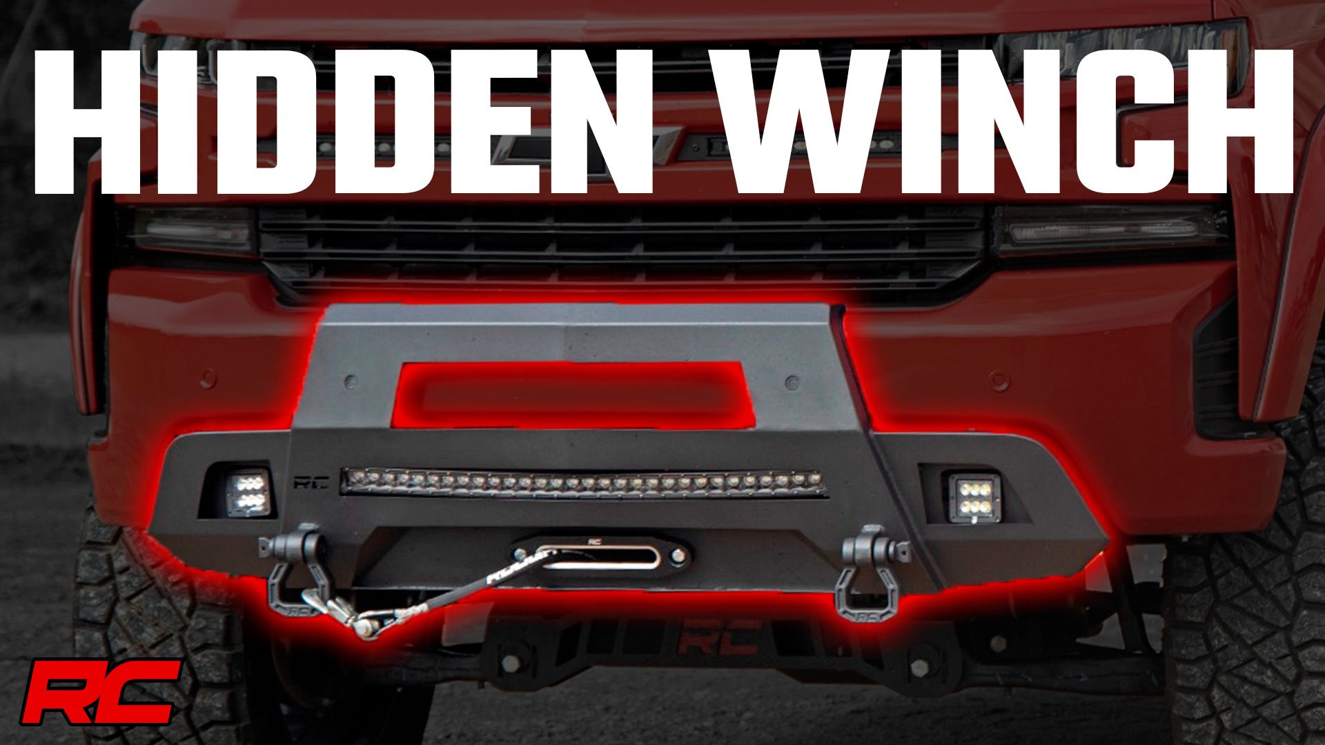 Frnt Bumper Hidden Winch | Chevrolet Silverado 1500 2WD/4WD (2019-2022)