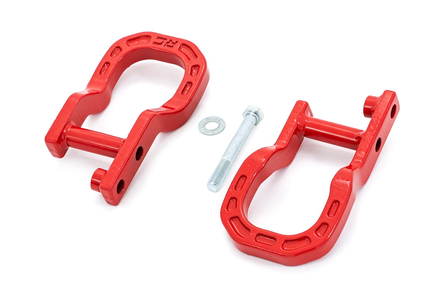 Tow Hooks | Forged | Red | Chevy Silverado 1500 2WD/4WD (2014-2018)