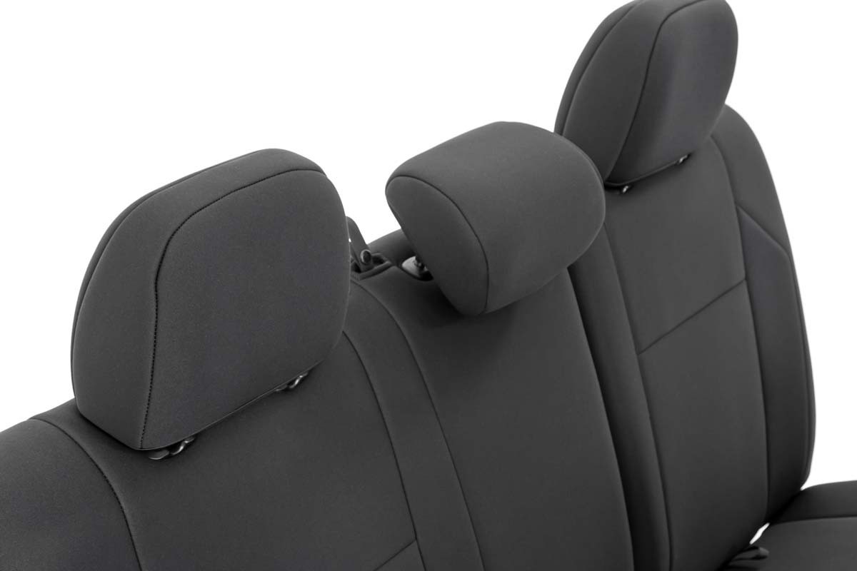 RC-91031 Seat Covers | FR & RR | Double Cab | Toyota Tacoma 2WD/4WD (16-23)