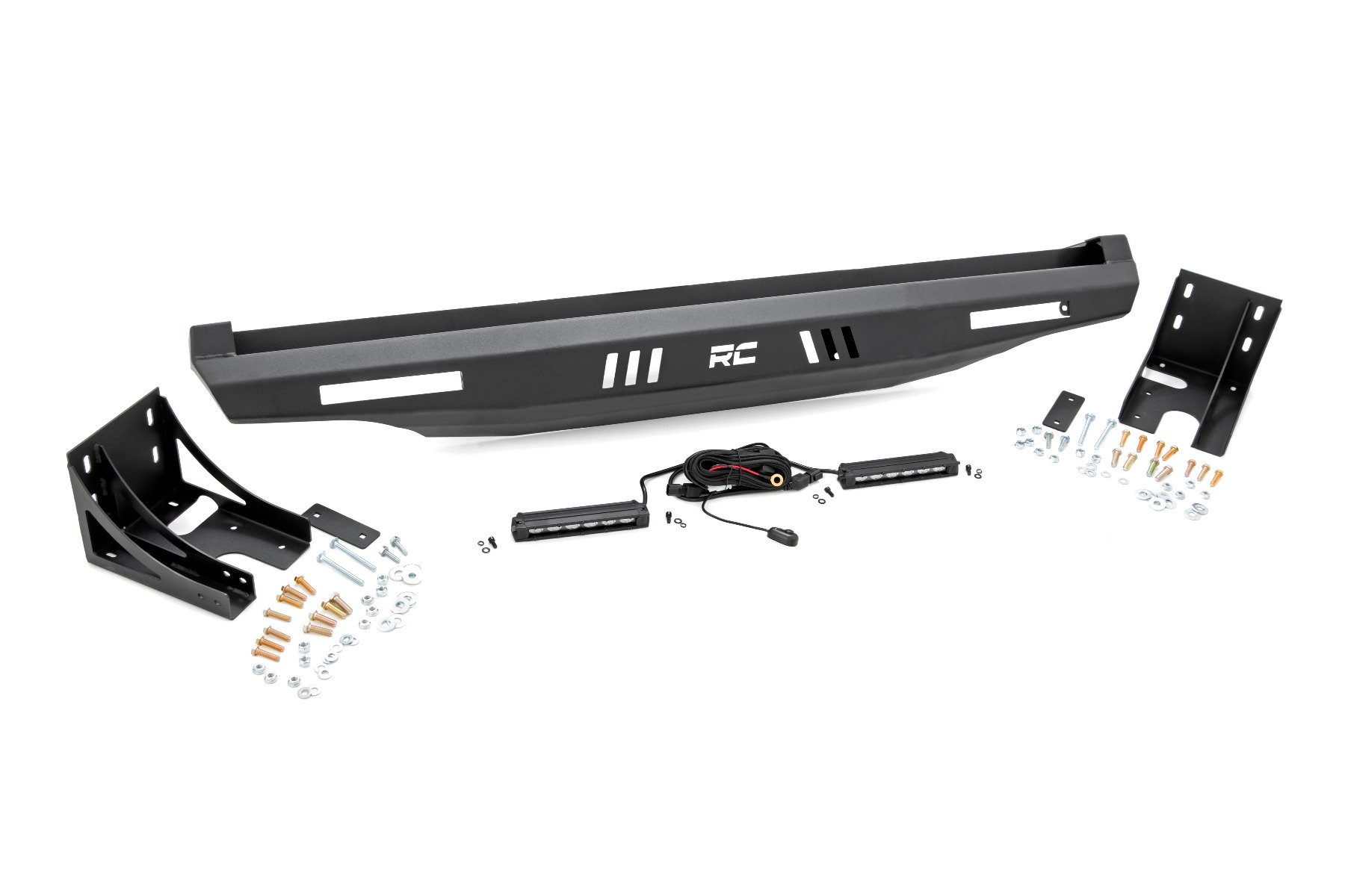 93059 Bumper | Rear | 6" Black Slimline LED Pair | Multiple Makes & Models (Can-Am/Polaris)