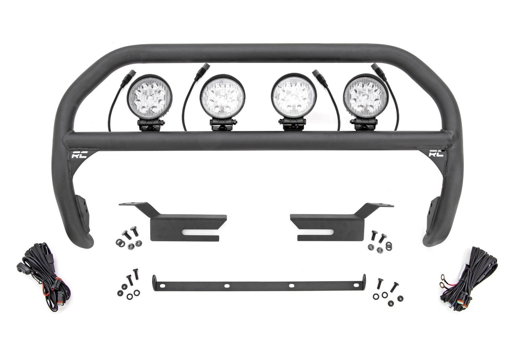 51049 Nudge Bar | 4 Inch Round Led (x4) | Ford Bronco 4WD (2021-2023)