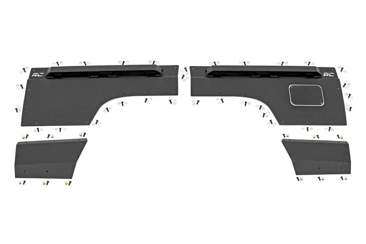 RC-10578 Fender & Quarter Panel Armor | Rear | Combo | Jeep Cherokee XJ (84-96)