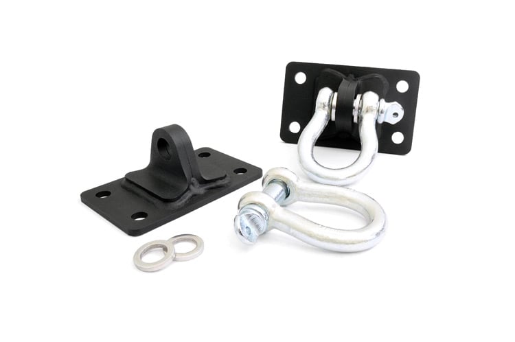 D Ring Shackles and Mounts | Stubby Winch Bumpers | Jeep Wrangler JK (07-18)