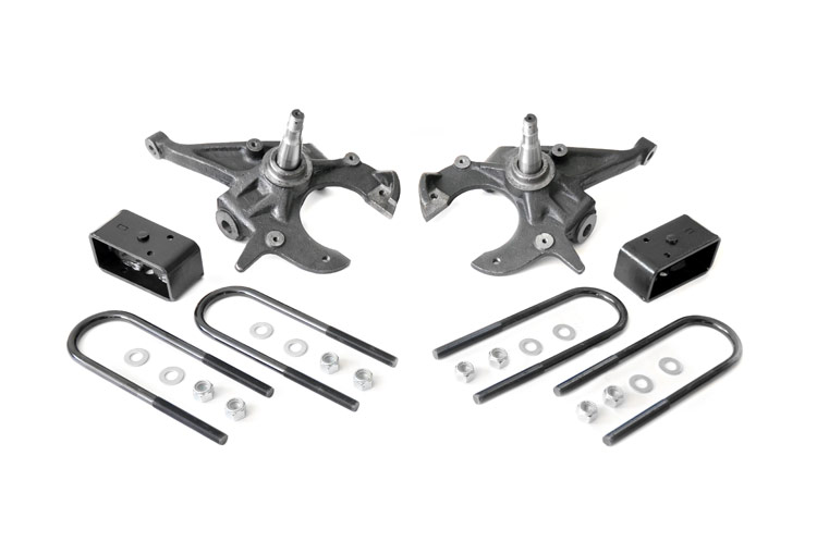 Suspension Lowering Kit | 2 Inch FR | 2.5 Inch RR | Chevy/GMC S10 Truck (82-03)/Sonoma (91-03)