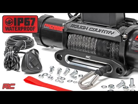 Winch 12000-Lb Pro Series | Steel Cable