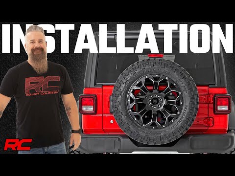 Tire Carrier Relocation Plate | No Prox | Jeep Wrangler JL (18-23)