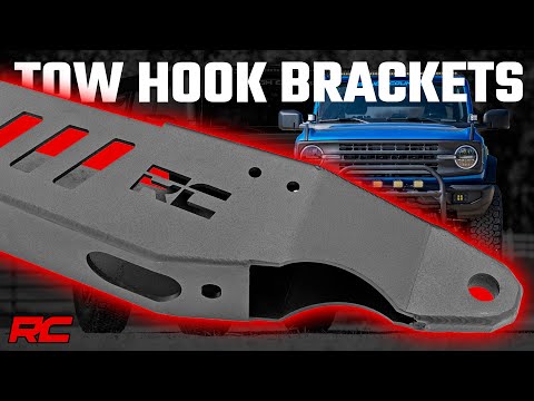 Tow Hook Brackets | Ford Bronco 4WD (2021-2023)