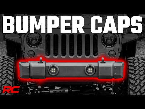 RC-1047 Front Bumper Caps | Jeep Wrangler JK (2007-2018)