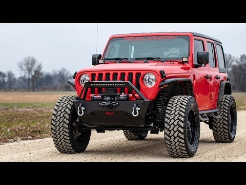 Front Bumper | Stubby | Trail | Jeep Gladiator JT/Wrangler JK & JL