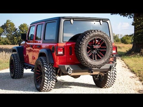 Rear Bumper | Trail | Tire Carrier | Jeep Wrangler JL 4WD (18-23)