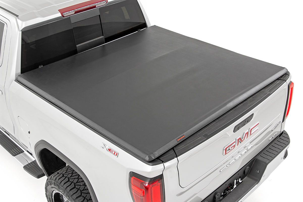 RC44308550 Soft Tri-Fold Bed Cover | 5'10" Bed | Chevy/GMC 1500 (19-23)