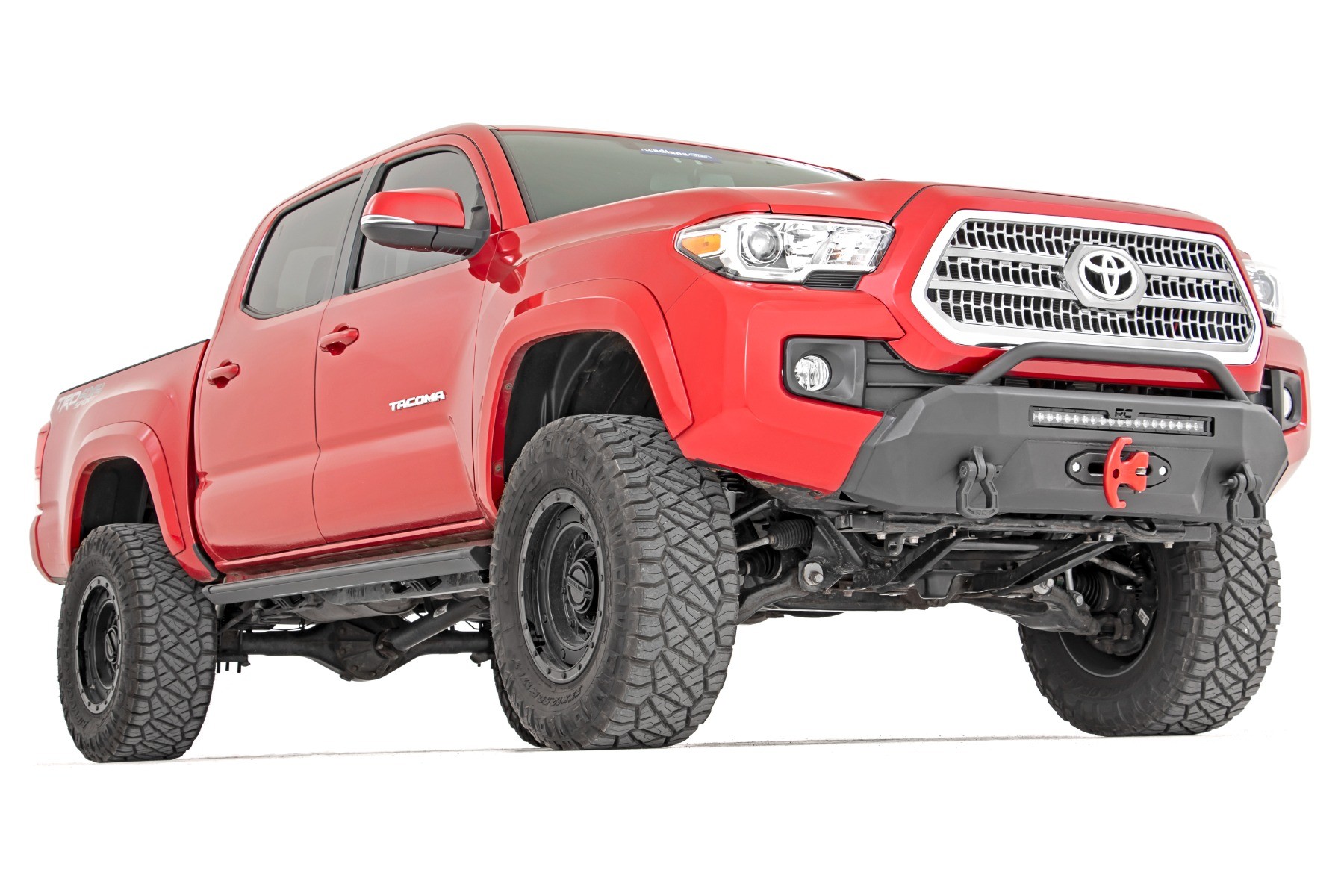 Front Bumper | Hybrid | 12000-Lb Pro Series Winch | Synthetic Rope | Toyota Tacoma (16-23)