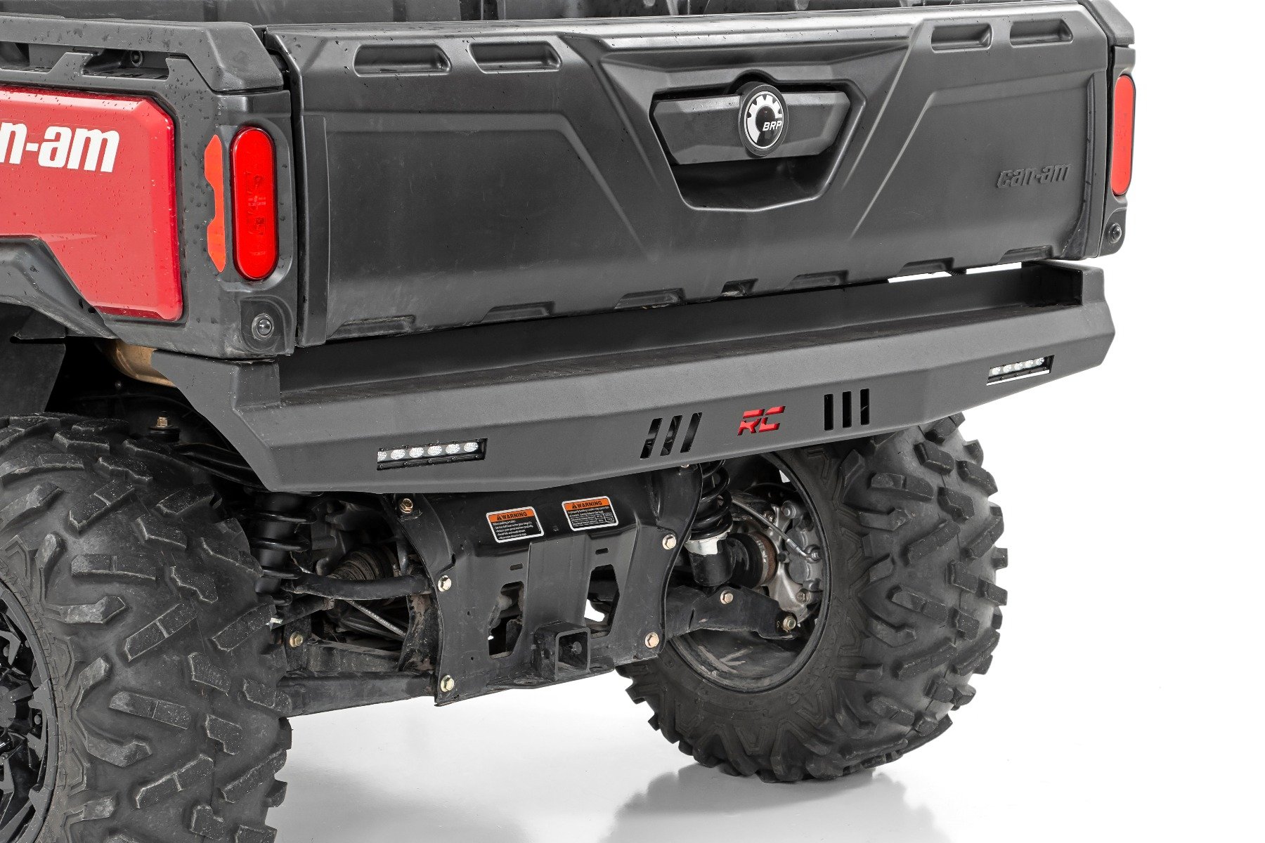 93059 Bumper | Rear | 6" Black Slimline LED Pair | Multiple Makes & Models (Can-Am/Polaris)