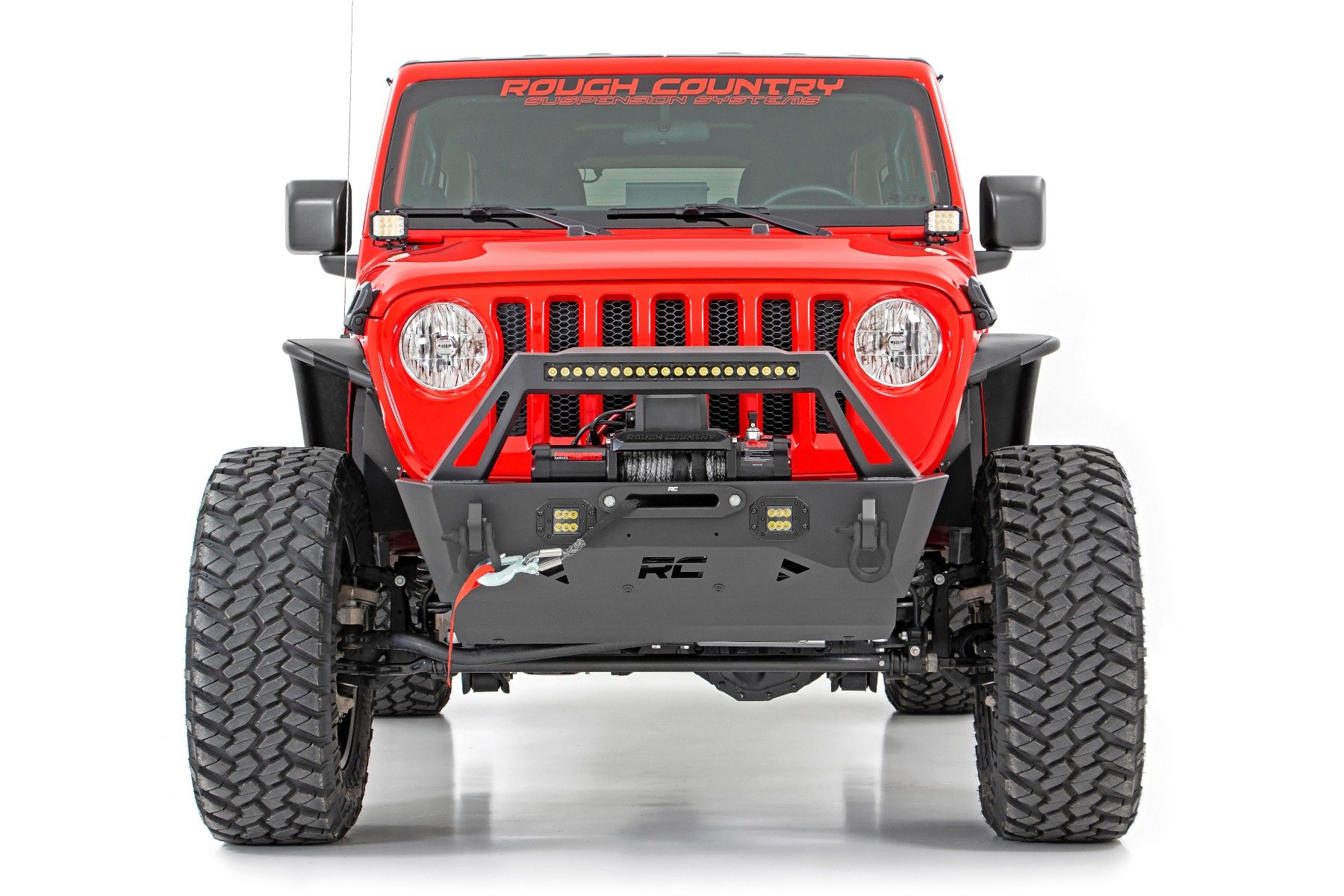 Front Bumper | Stubby | Trail | Jeep Gladiator JT/Wrangler JK & JL