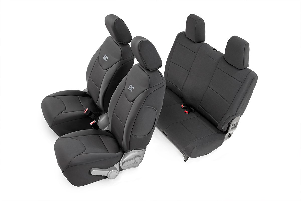 RC-91005 Seat Covers | Front and Rear | Jeep Wrangler JK 4WD (2007-2010)