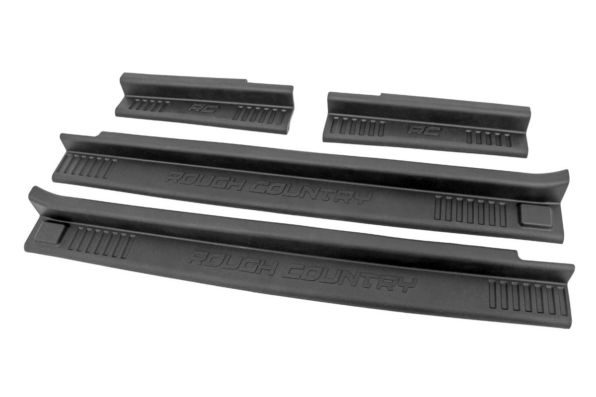 RC-10567 Entry Guards | Front and Rear | Jeep Wrangler JK 2WD/4WD (07-18)