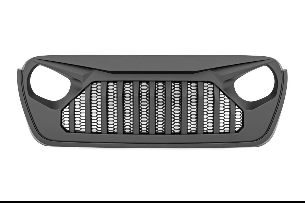RC-10496 Replacement Grille | Angry Eyes | Jeep Gladiator JT (20-23)/Wrangler JL (18-23)