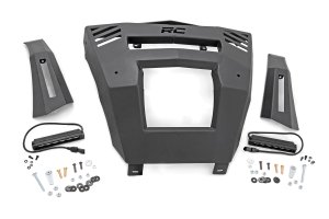 Bumper | Front | 6" Black Slimline LED Pair | Can-Am Defender HD 8/HD 9/HD 10