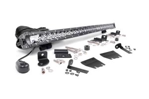 70053 Jeep 30-inch LED Hood Kit (18-21 Wrangler JL, 20-21 Gladiator JT | Chrome-Series)
