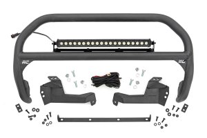 51041 Nudge Bar | 20 Inch Black Single Row LED | Ford Bronco Sport (21-23)