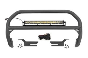 51048 Nudge Bar | 20 Inch Chrome Single Row LED | Ford Bronco 4WD (21-23)