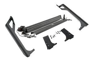 70503BL LED Light Kit | Windshield Mount | 50" Black Dual Row | Jeep Wrangler TJ (97-06)