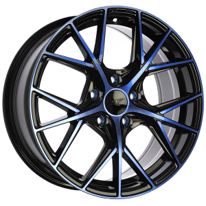 Wheel A-Spec 15x6.5 4x100 Blue 40 73.1