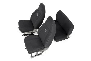 RC-91008 Seat Covers | Front and Rear | Jeep Wrangler YJ 4WD (1987-1990)