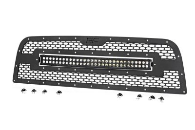 70152 Mesh Grille | 30" Dual Row LED | Black | Ram 2500/3500 (13-18)