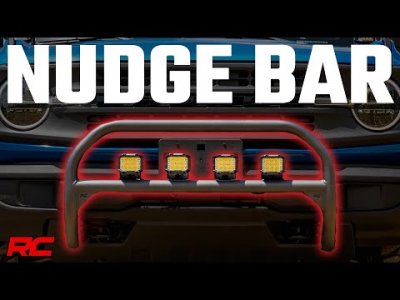 51046 Nudge Bar | 20 Inch Black Single Row LED | Ford Bronco 4WD (21-23)