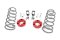 761RED 3 Inch Lift Kit | X-REAS | RR Springs | Red | Toyota 4Runner (03-09)